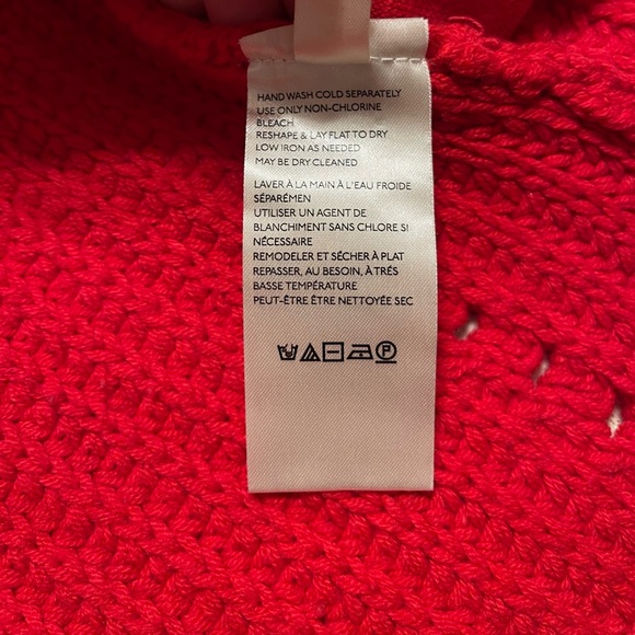 Free People Vibrant Red Cardigan - Size L - Picture 5 of 6